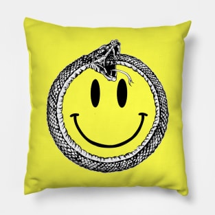 Smile Ouroboros Pillow