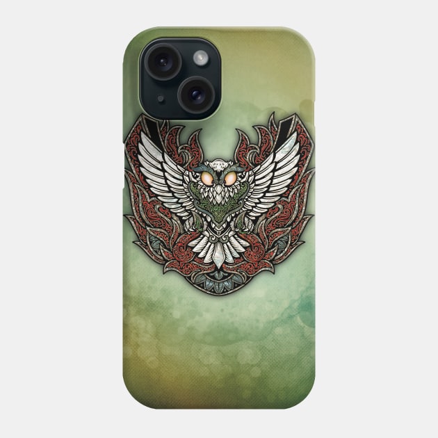 Wonderful Owl The Night's Best Friend Phone Case by Nicky2342