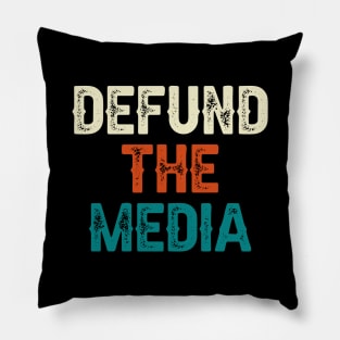 Defund The Media Pillow