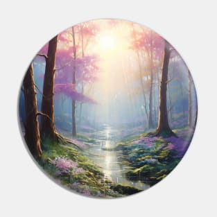 Enchanted Morning Glade Pin