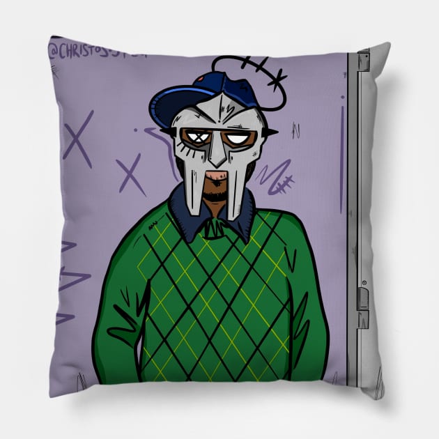 MF DOOM Pillow by christos.jpeg