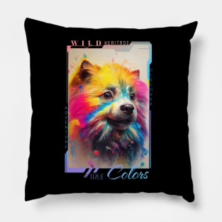 Dwarf German Spitz Dog Pet Cute Adorable Animal Compagnon Pillow