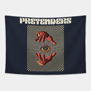 Hand Eyes Peretenders Tapestry