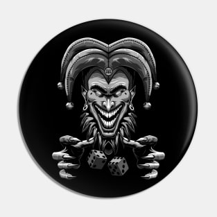 Evil Jester Pin