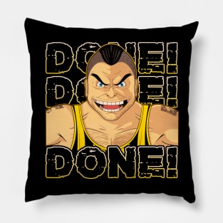 Lee "DONE!" Perfetto Pillow