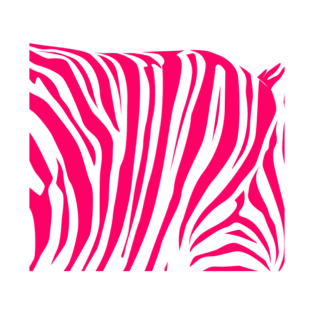 Pink zebra pattern by LemonBox