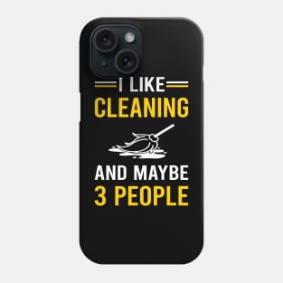 3 People Cleaning Phone Case