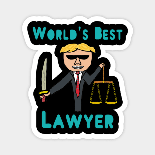 World's Best Lawyer Magnet