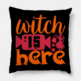 Witch is here Pillow