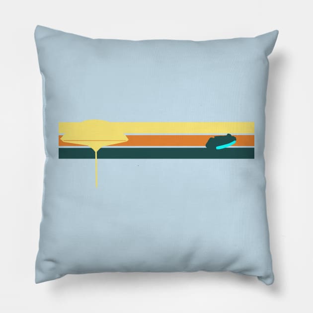 A Cloud City Pillow by Pop-Culture Closet