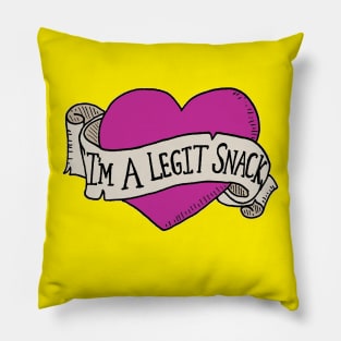 Good Place - legit snack Pillow