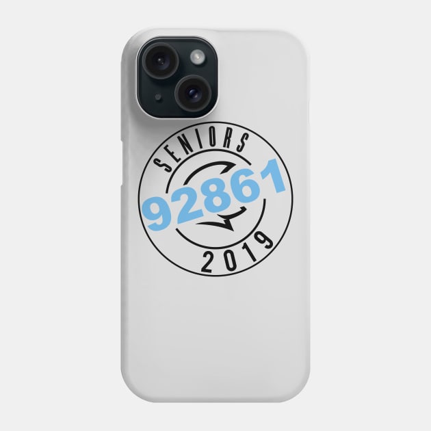 Seniors 2019 Zip Phone Case by vphsgraphics