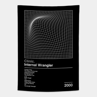 Internal Wrangler / Minimalist Graphic Design Poster Tribute Tapestry