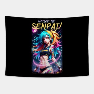 Notice me Senpai 02 Tapestry