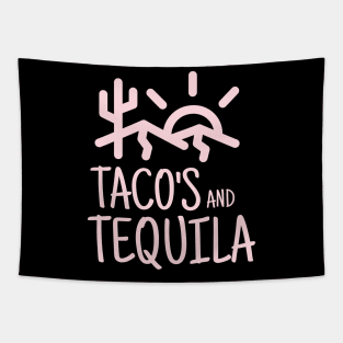 Taco's and Tequila Tapestry