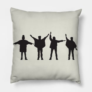 Beatles Help! Design Pillow