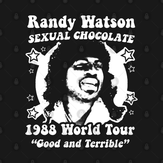 Randy Watson 1988 World Tour // Vintage Style Design by Indanafebry
