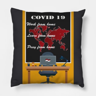 covid 19 Pillow