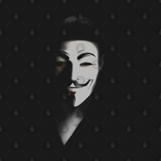 V for Vendetta Mask by enchantingants