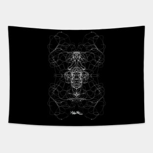 Alien psychedelic Tapestry