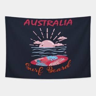 Australia surf board Tapestry