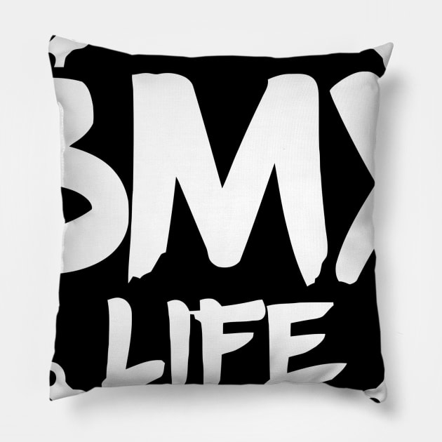 BMX Life Pillow by Ramateeshop