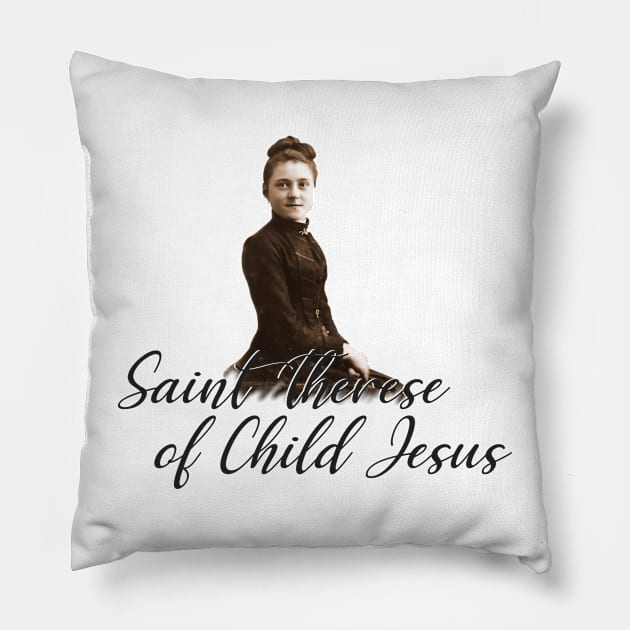 Saint Therese of Child Jesus Pillow by alinerope