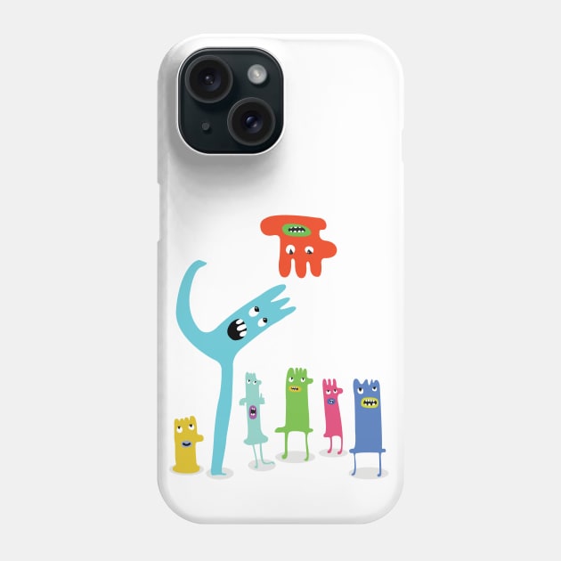 Color Doodle Phone Case by now83