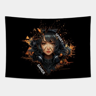 Beautiful Halloween Girl Tapestry