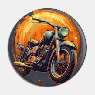 Vintage Motorcycle Pin