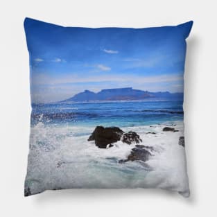 Cape Town view Pillow