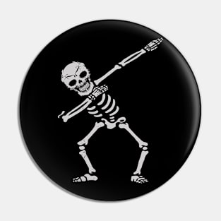 Dancing Skull Pin