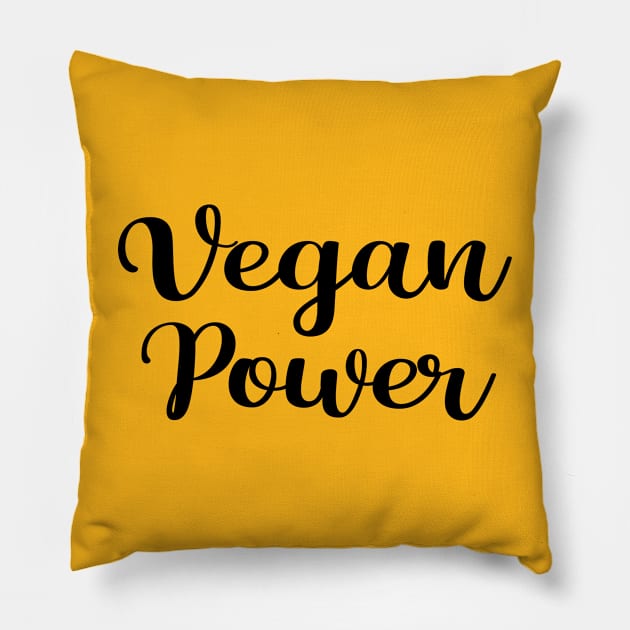 Vegan Power Pillow by ShopBuzz