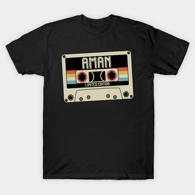 Aman - Limited Edition - Vintage Style - Aman - T-Shirt  TeePublic