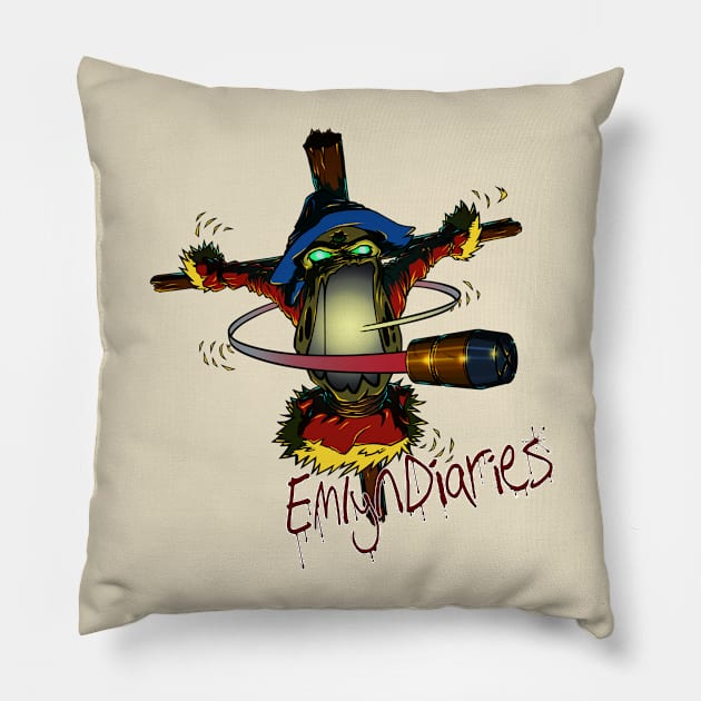 EmlynDiaries Scarecrow Pillow by Emlyn