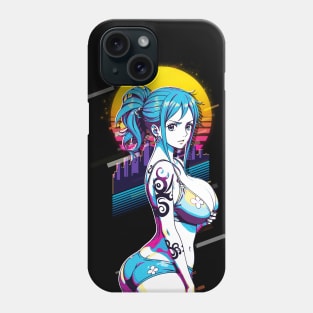 One Piece Nami Retro Art Phone Case