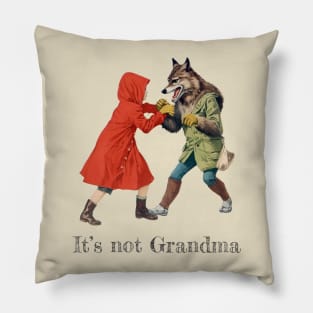 It's not Grandma! Pillow