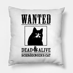 Schrodinger's Cat Pillow