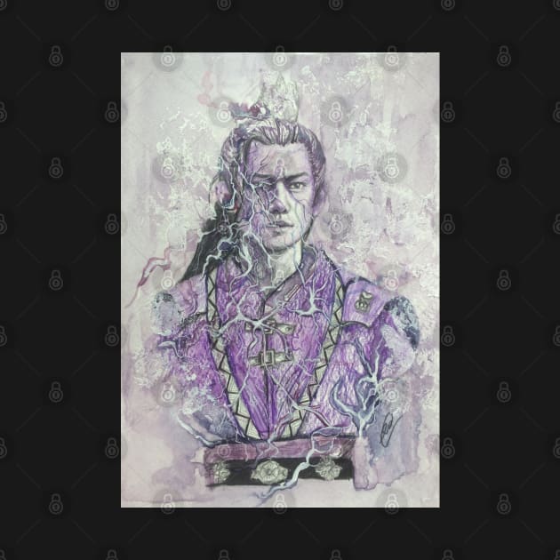 Jiang Cheng (The Untamed) - mixed media drawing by dangerbeforeyou