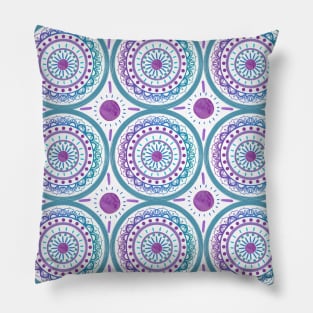 Mandala Geometric Design Pillow