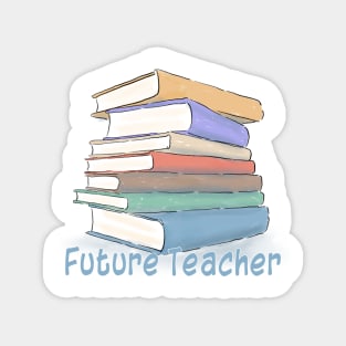 Future Teacher, Books Magnet