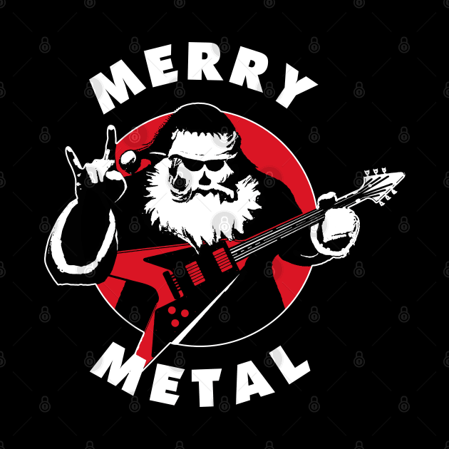 Merry Metal | Santa Claus Playing Heavy Metal Guitar by TMBTM