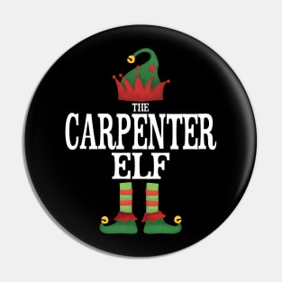 Carpenter Elf Matching Family Group Christmas Party Pajamas Pin