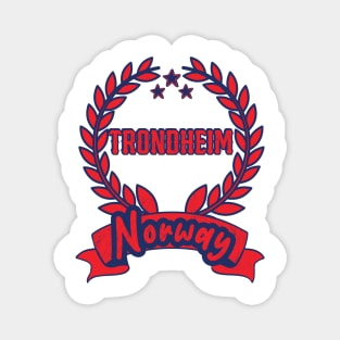 Trondheim Norway Magnet