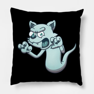 Cat Ghost Pillow