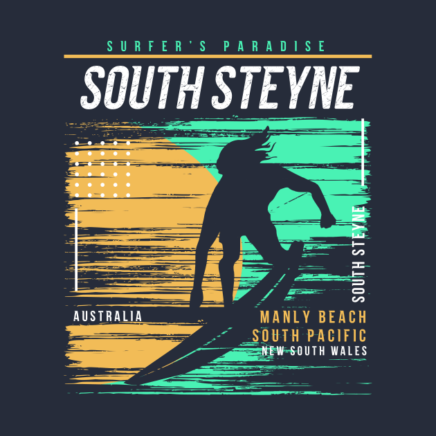 Retro Surfing South Steyne Manly Beach Australia // Vintage Surfer Beach // Surfer's Paradise by Now Boarding