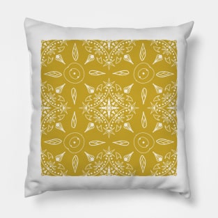 Decor abstract geometric mosaic 02 Pillow