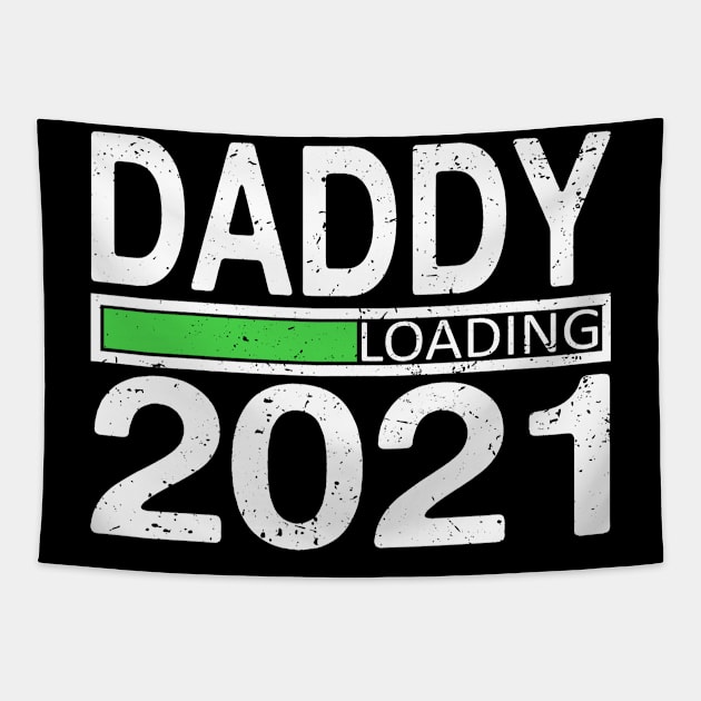 Daddy 2021 Loading Pregnancy Tapestry by Tuyetle