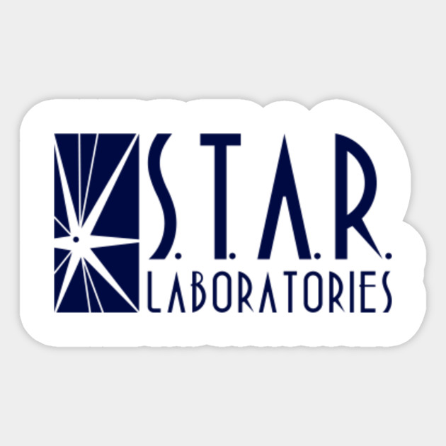 Star Labs Earth Two Blue The Flash Sticker Teepublic