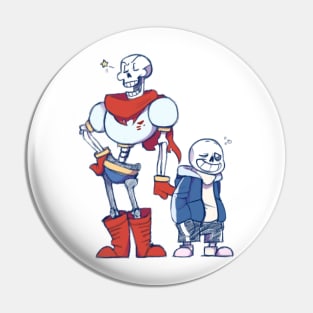 Undertale - San & Papyrus Pin